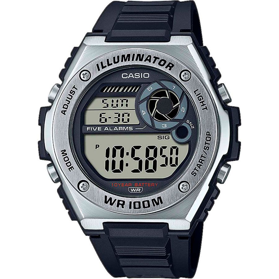 Часы Casio MWD-100H-1AVEF часы casio mwd 100hb 1b