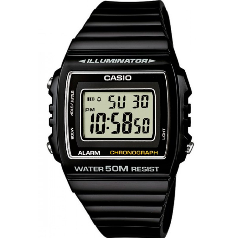 Часы Casio W-215H-1A цена и фото