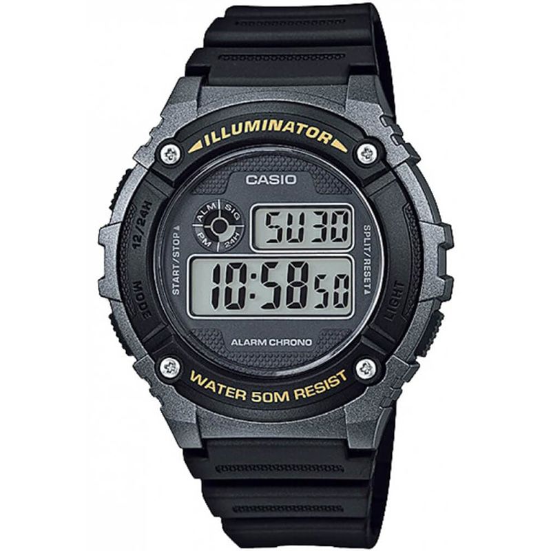 Часы Casio W-216H-1B часы casio w 216h 3b