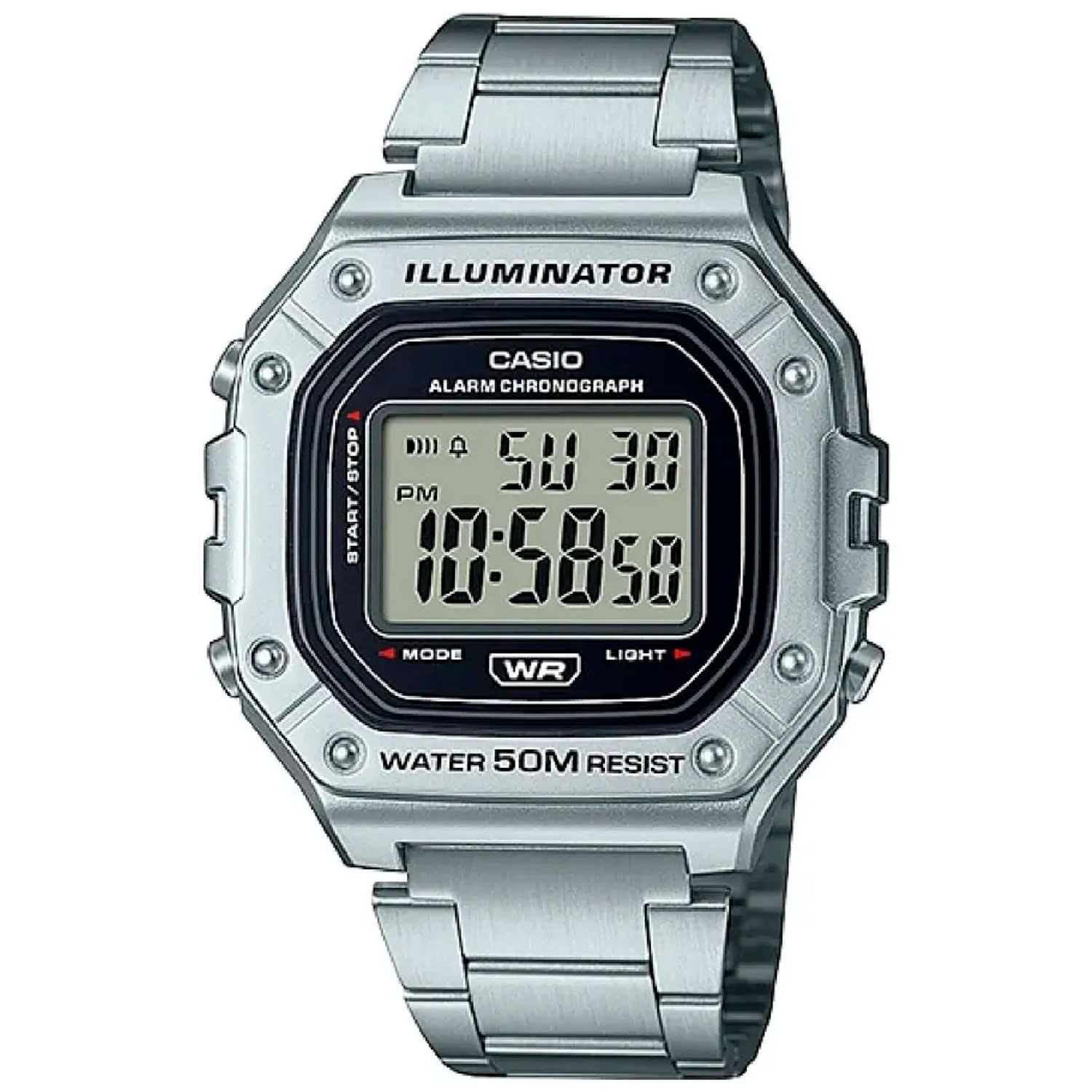 Часы Casio W-218HD-1A часы casio w 215h 1a