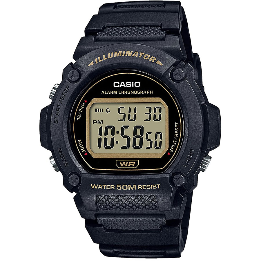Часы Casio W-219H-1A2VEF наручные часы casio w 219h 2a2vef