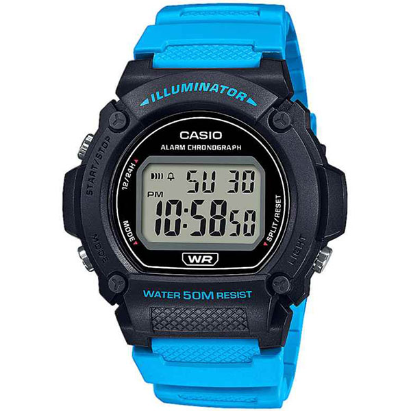 Часы Casio Digital W-219H-2A2VEF