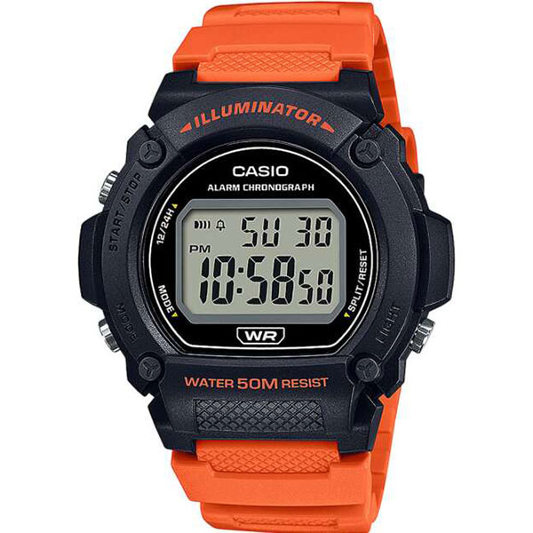 Часы Casio W-219H-4AVEF наручные часы casio w 219h 2a2vef