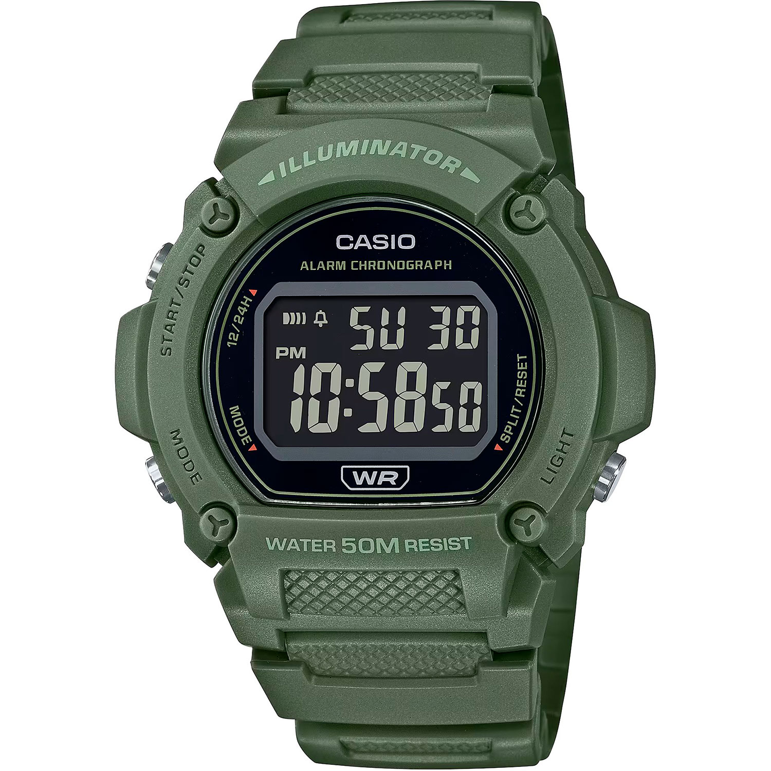 Часы Casio W-219HC-3B часы casio w 216h 3b