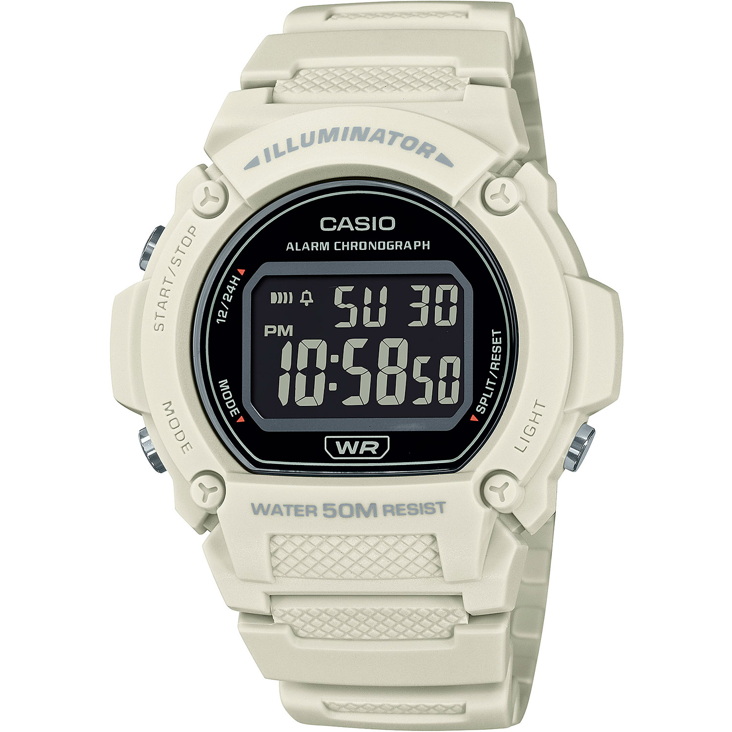 Часы Casio W-219HC-8B наручные часы casio w 736h 8b