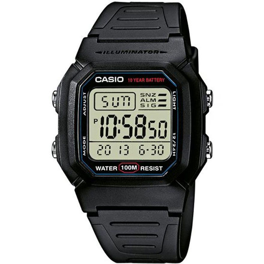 Часы Casio W-800H-1A цена и фото