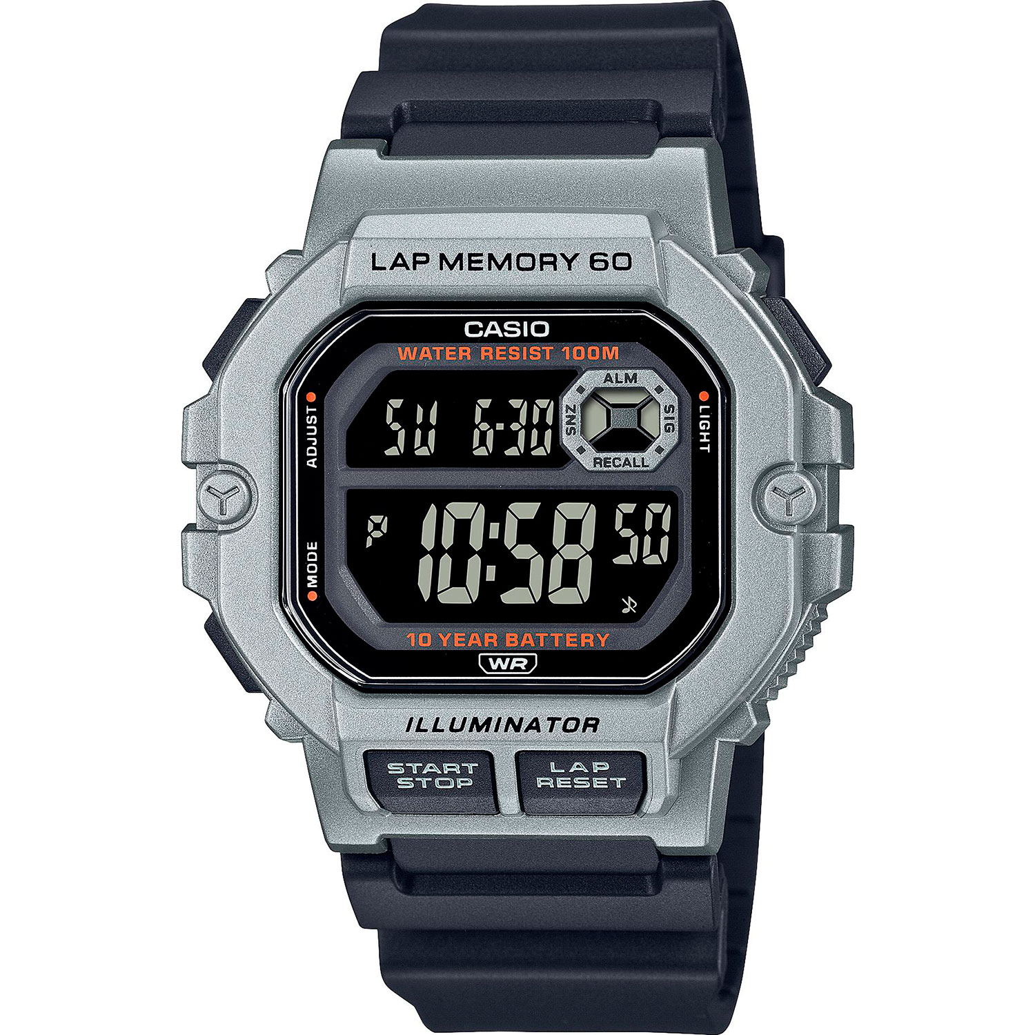 Часы Casio WS-1400H-1BVEF наручные часы casio ws 1400h 1a