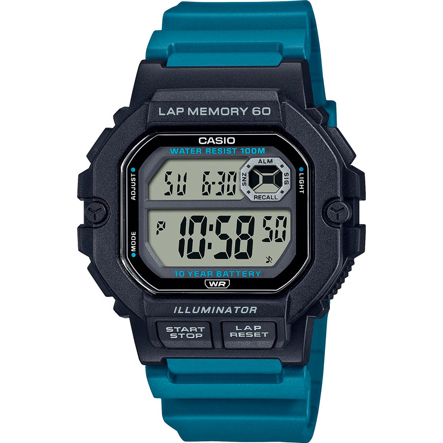 Часы Casio WS-1400H-3AVEF наручные часы casio ws 1400h 1a