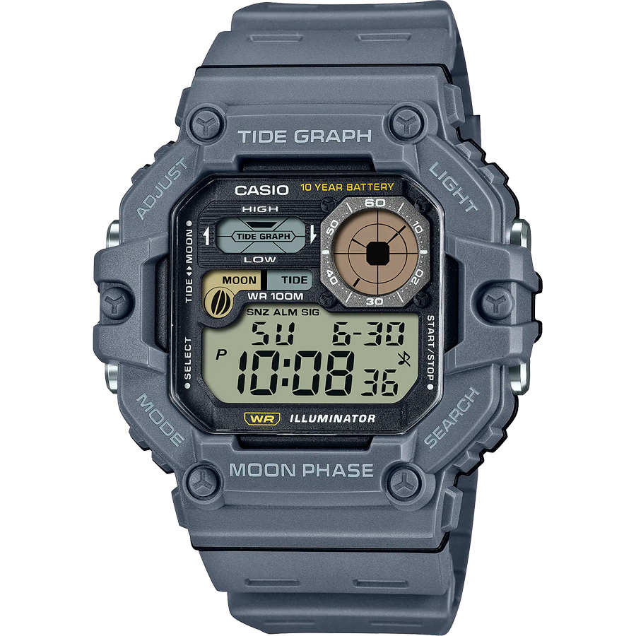 Часы Casio WS-1700H-8A наручные часы casio ws 1700h 8a серый