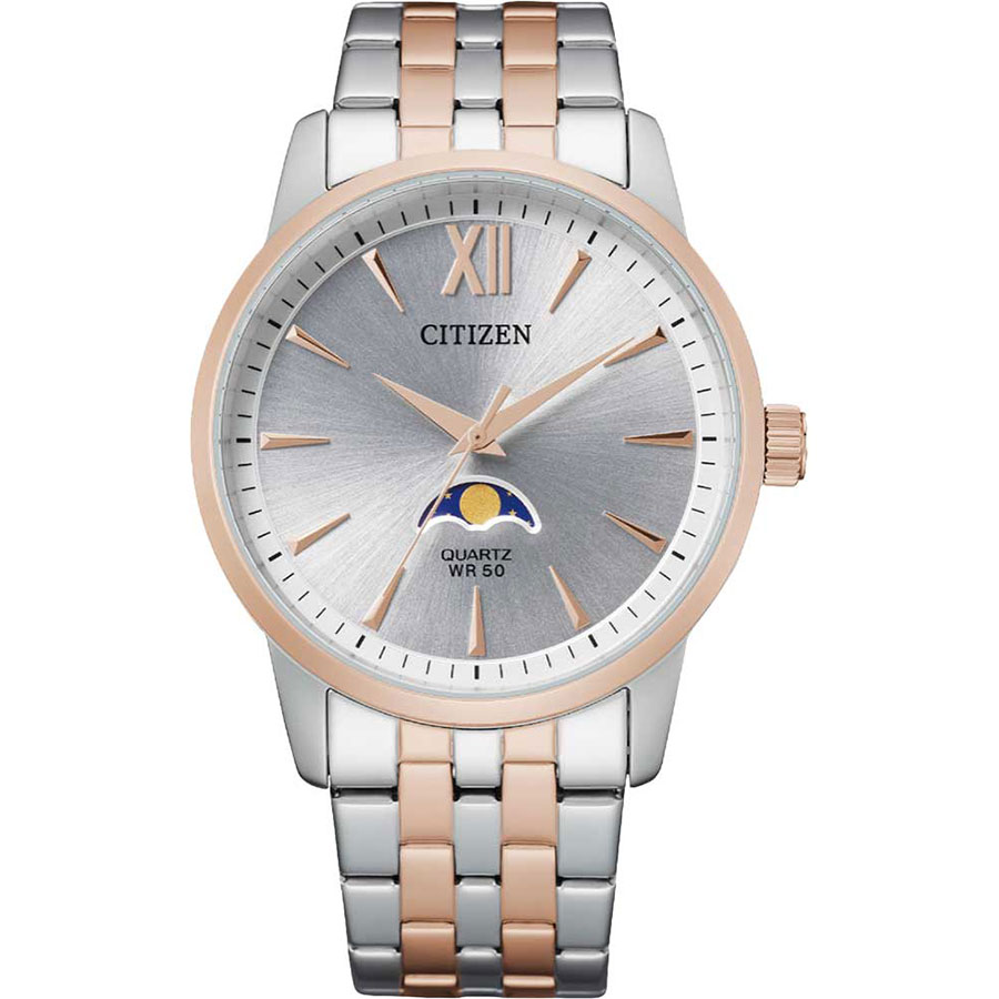 наручные часы citizen quartz ak5006 58a серебряный Часы Citizen AK5006-58A