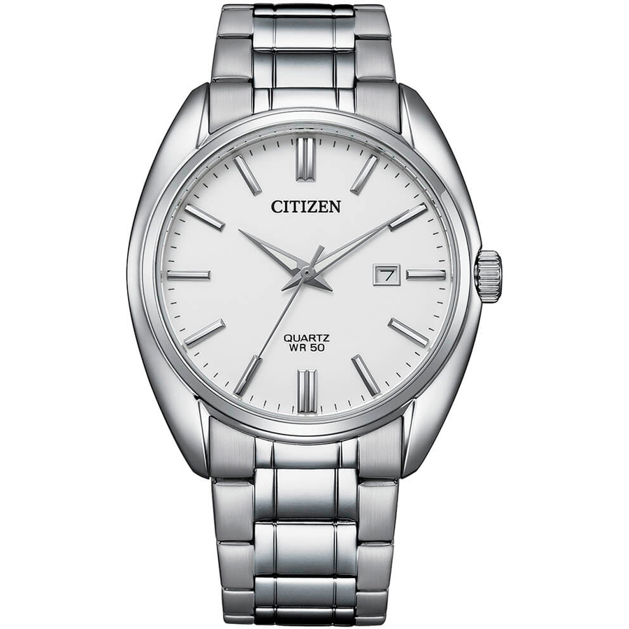 наручные часы citizen bi5100 58a серебряный белый Часы Citizen BI5100-58A