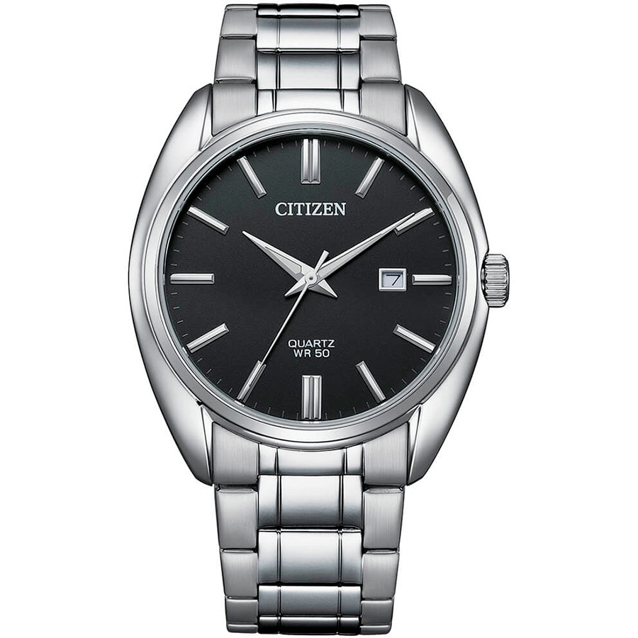 наручные часы citizen bi5100 58a серебряный белый Часы Citizen BI5100-58E