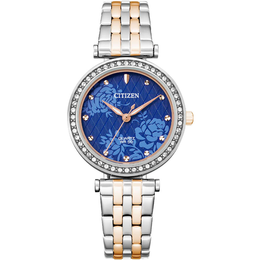 citizen quartz analog blue dial women s watch er0218 53l Часы Citizen ER0218-53L