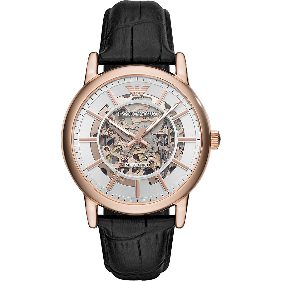 Часы Emporio armani AR60007 ремешок для часов замшевый серебристый 18 20 22 24 мм из нержавеющей стали