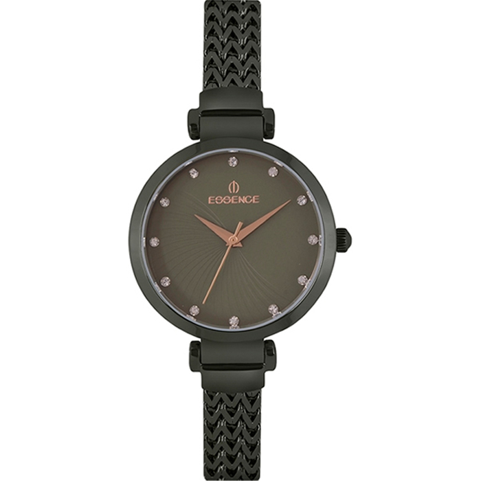 Часы Essence ES6524FE.770 стальной браслет с черным крестом ssbm 0703 длина 220 мм