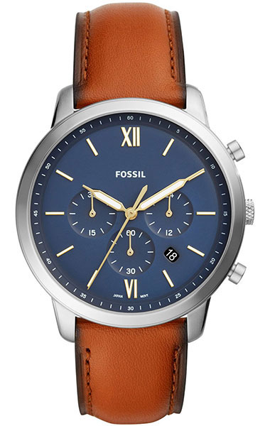 Часы Fossil FS5453 наручные часы fossil fs5453 коричневый серебряный
