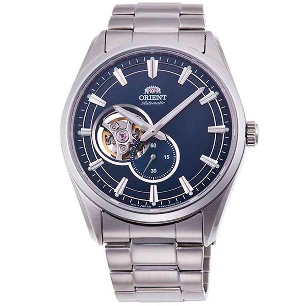 Часы Orient RA-AR0003L10B регулируемый открытый браслет с именем и инициалами из нержавеющей стали