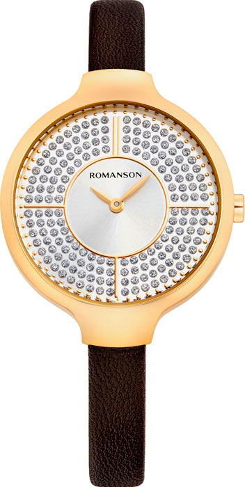 цена Часы Romanson RL0B13LLG(WH)
