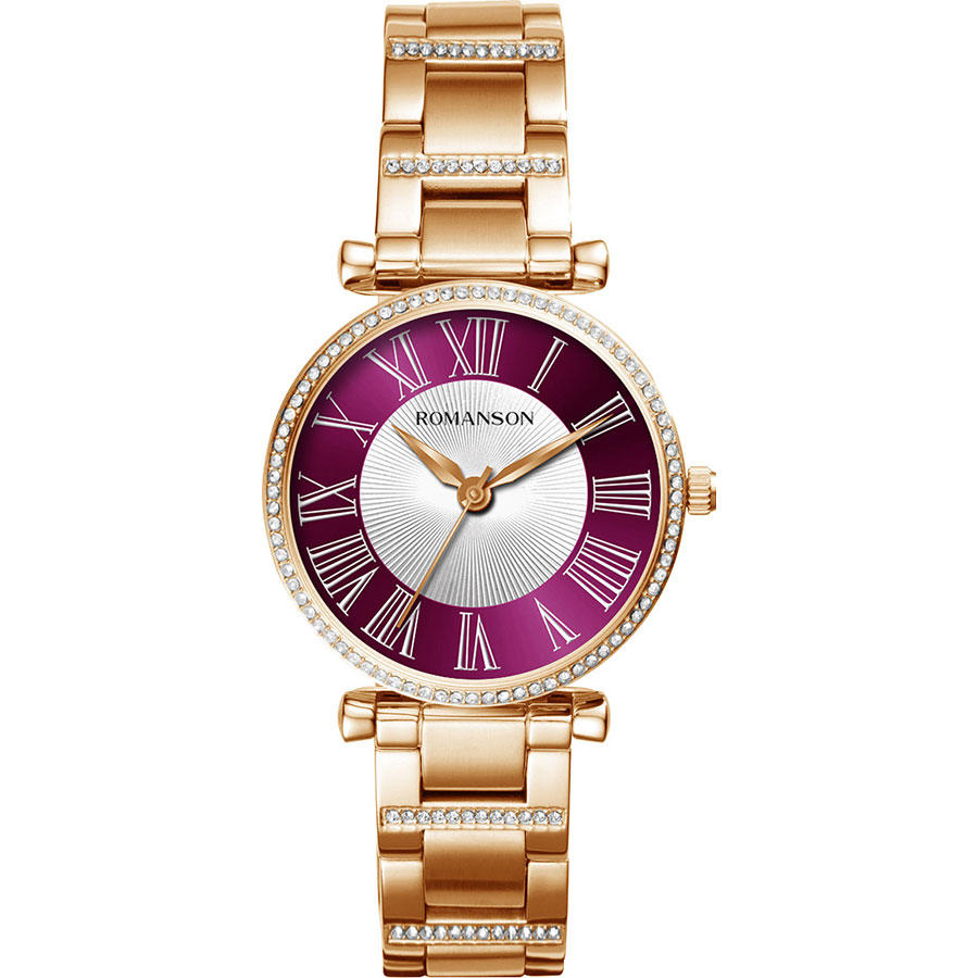 Часы Romanson Giselle RM9A13TLR(WINE)
