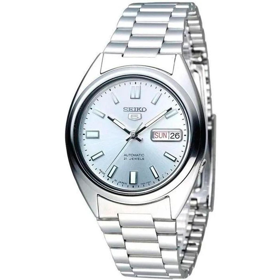 наручные часы seiko seiko 5 snxs73j1 белый серебряный Часы Seiko SNXS73J1