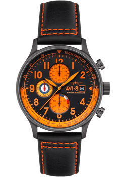 

fashion наручные мужские часы AVI-8 AV-4011-0R. Коллекция Hawker Hurricane