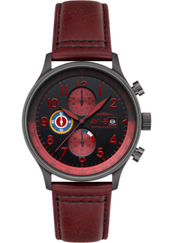 

fashion наручные мужские часы AVI-8 AV-4011-0S. Коллекция Hawker Hurricane