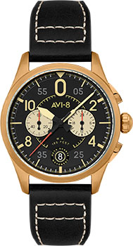 fashion наручные  мужские часы AVI-8 AV-4089-07. Коллекция Spitfire - фото 1
