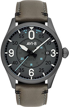 fashion наручные  мужские часы AVI-8 AV-4090-04. Коллекция Smith Automatic - фото 1