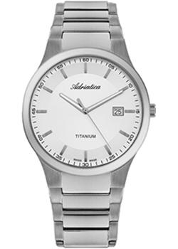 

Швейцарские наручные мужские часы Adriatica 1145.4113Q. Коллекция Titanium