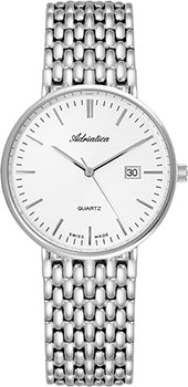 

Швейцарские наручные мужские часы Adriatica 1270.5113Q. Коллекция Twin