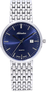 

Швейцарские наручные мужские часы Adriatica 1270.5115Q. Коллекция Twin