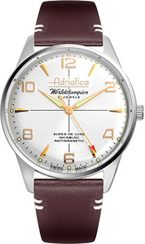 

Швейцарские наручные мужские часы Adriatica 1964.5253MLE. Коллекция Automatic