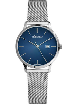 

Швейцарские наручные женские часы Adriatica 3174.5115Q. Коллекция Twin