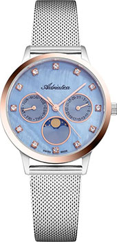 

Швейцарские наручные женские часы Adriatica 3174.R14ZQF. Коллекция Multifunction
