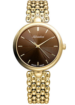 

Швейцарские наручные женские часы Adriatica 3770.111GQ. Коллекция Milano