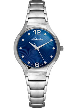 Швейцарские наручные  женские часы Adriatica 3798.5175Q. Коллекция Bracelet - фото 1