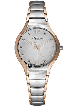 

Швейцарские наручные женские часы Adriatica 3798.R177Q. Коллекция Ladies