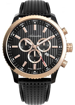 

Швейцарские наручные мужские часы Adriatica 8163.K214CH. Коллекция Chronograph