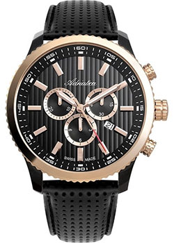 

Швейцарские наручные мужские часы Adriatica 8163.K216CH. Коллекция Chronograph