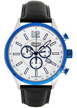 

Швейцарские наручные мужские часы Adriatica 8188.52B3CH. Коллекция Chronograph