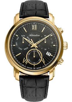 

Швейцарские наручные мужские часы Adriatica 8193.1264CH. Коллекция Chronograph