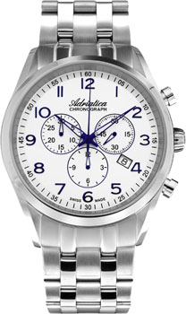 

Швейцарские наручные мужские часы Adriatica 8204.51B3CH. Коллекция Chronograph