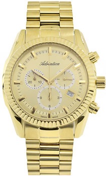 

Швейцарские наручные мужские часы Adriatica 8210.1111CH. Коллекция Chronograph