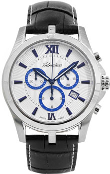 

Швейцарские наручные мужские часы Adriatica 8212.52B3CH. Коллекция Gents