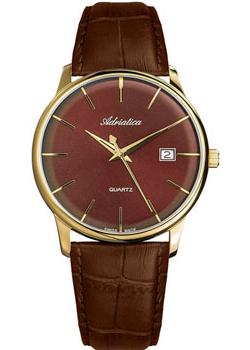 

Швейцарские наручные мужские часы Adriatica 8242.121GQ. Коллекция Gents Leather