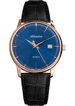 

Швейцарские наручные мужские часы Adriatica 8242.9215Q. Коллекция Gents Leather