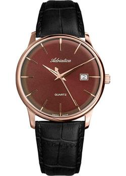 

Швейцарские наручные мужские часы Adriatica 8242.921GQ. Коллекция Gents Leather
