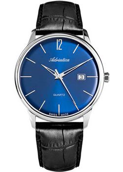 Adriatica Часы Adriatica 8254.5255Q. Коллекция Gents Leather adriatica часы adriatica 3156 5116q коллекция twin