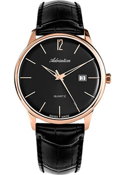 

Швейцарские наручные мужские часы Adriatica 8254.9254Q. Коллекция Classic
