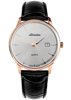 

Швейцарские наручные мужские часы Adriatica 8254.9257Q. Коллекция Classic
